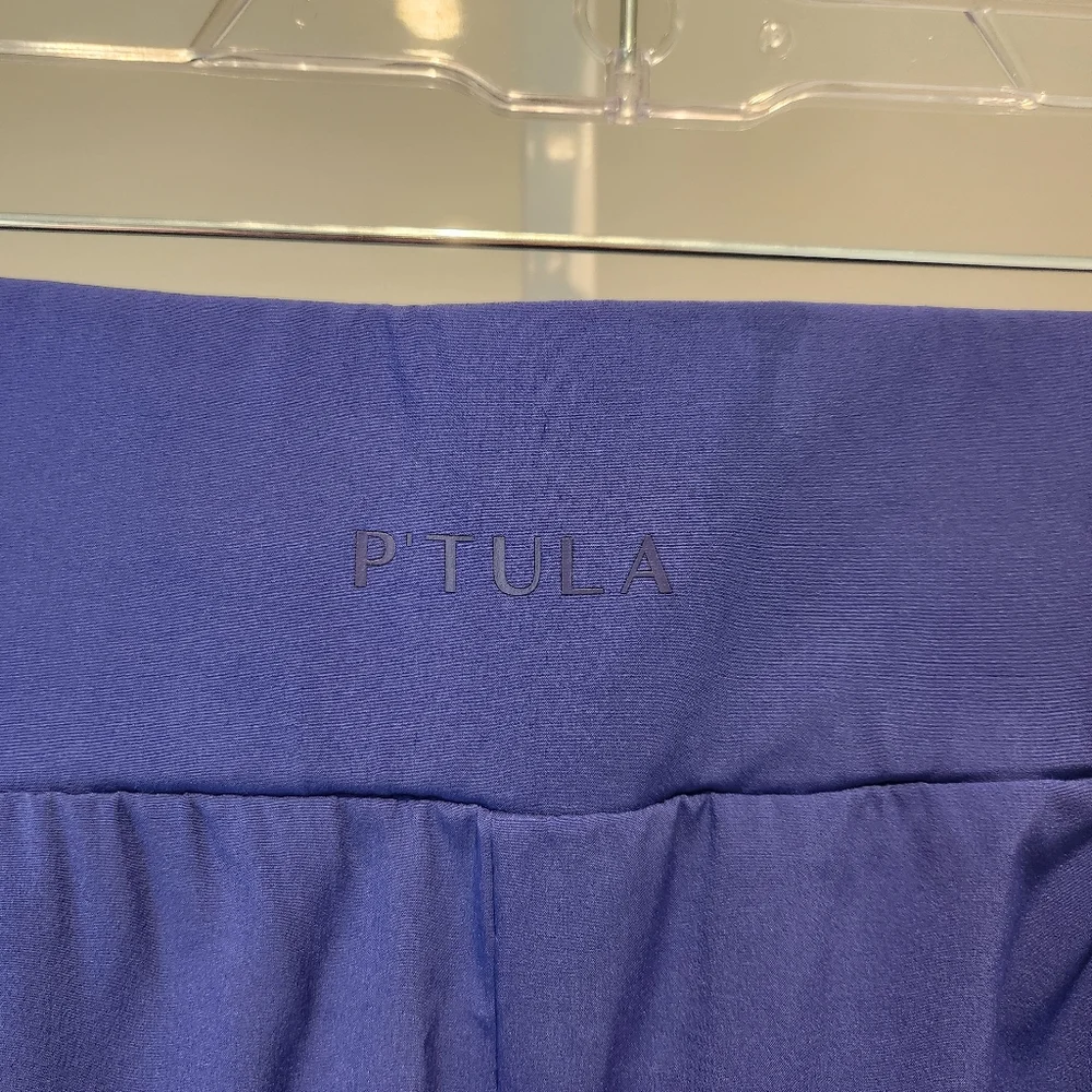 P'TULA Flow Running Shorts Persian Blue Sz Medium - Picture 3 of 10